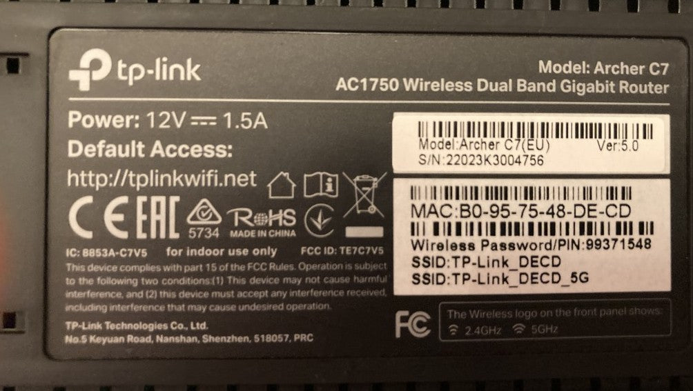 TP-Link AC1750 Smart Wi-Fi Router